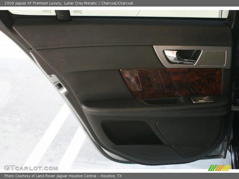 Lunar Grey Metallic / Charcoal/Charcoal 2009 Jaguar XF Premium Luxury