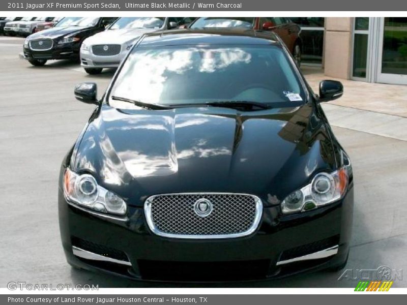 Ultimate Black Metallic / Warm Charcoal 2011 Jaguar XF Premium Sport Sedan