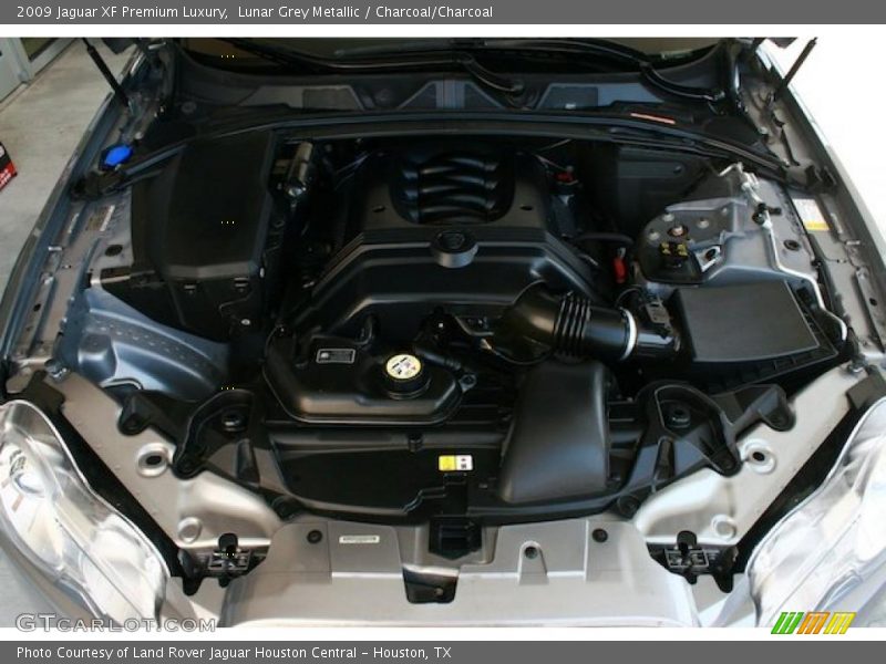 Lunar Grey Metallic / Charcoal/Charcoal 2009 Jaguar XF Premium Luxury