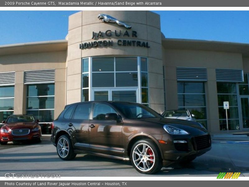 Macadamia Metallic / Havanna/Sand Beige with Alcantara 2009 Porsche Cayenne GTS