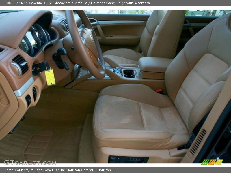 Macadamia Metallic / Havanna/Sand Beige with Alcantara 2009 Porsche Cayenne GTS