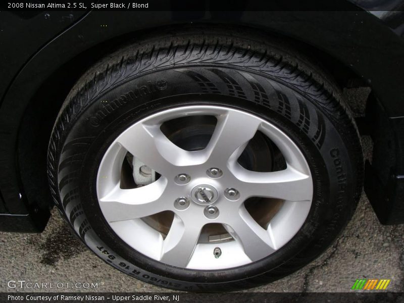 Super Black / Blond 2008 Nissan Altima 2.5 SL