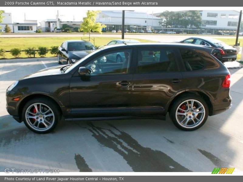 Macadamia Metallic / Havanna/Sand Beige with Alcantara 2009 Porsche Cayenne GTS