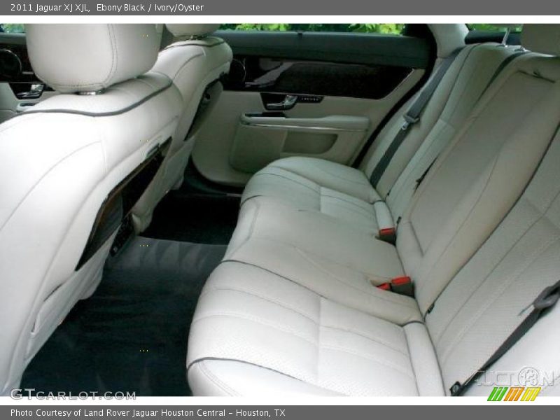 Ebony Black / Ivory/Oyster 2011 Jaguar XJ XJL