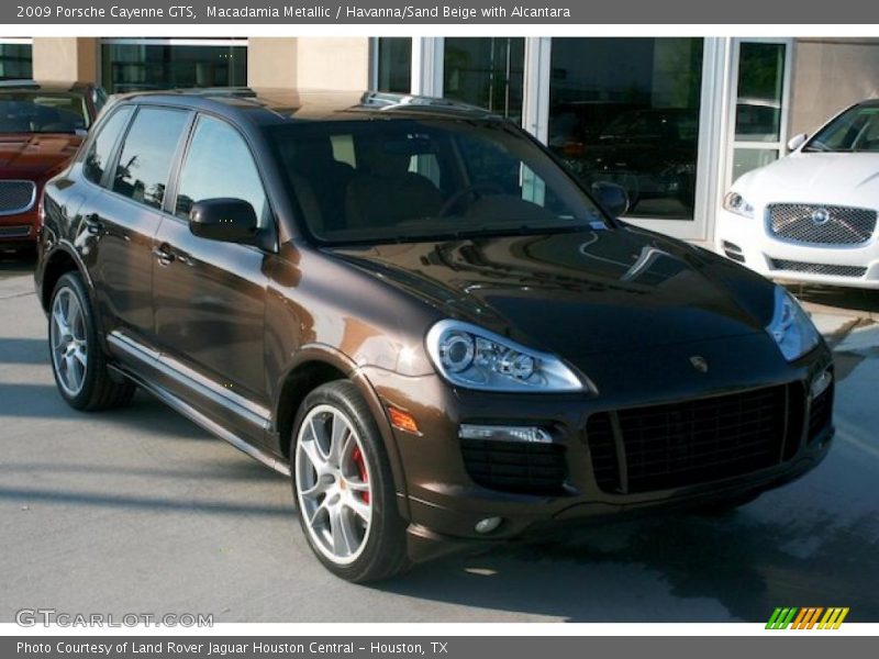 Macadamia Metallic / Havanna/Sand Beige with Alcantara 2009 Porsche Cayenne GTS