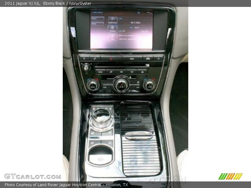 Ebony Black / Ivory/Oyster 2011 Jaguar XJ XJL