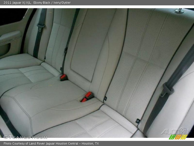 Ebony Black / Ivory/Oyster 2011 Jaguar XJ XJL