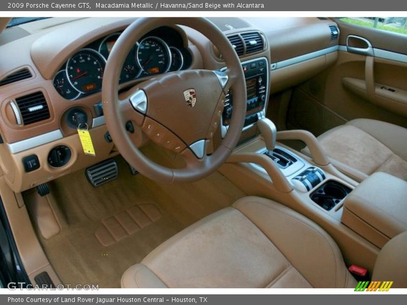 Macadamia Metallic / Havanna/Sand Beige with Alcantara 2009 Porsche Cayenne GTS