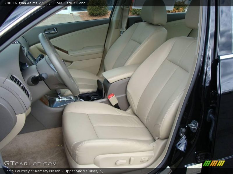 Super Black / Blond 2008 Nissan Altima 2.5 SL