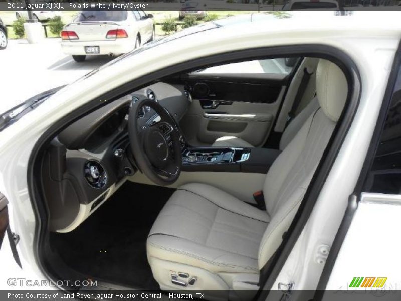 Polaris White / Ivory/Oyster 2011 Jaguar XJ XJL