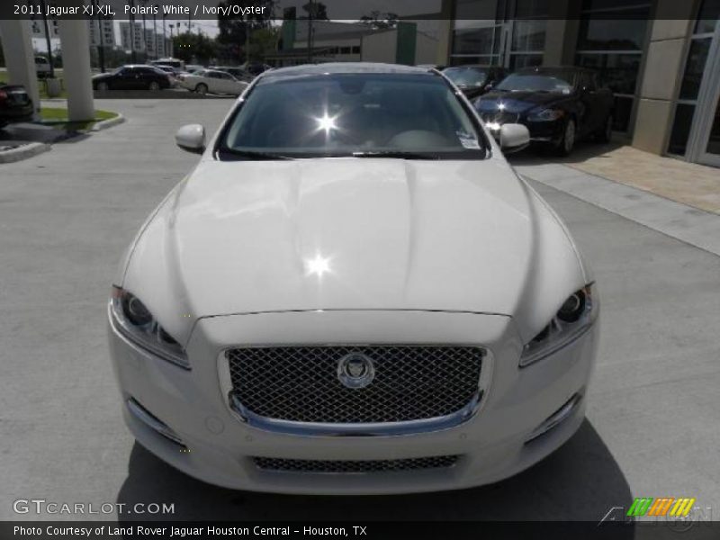 Polaris White / Ivory/Oyster 2011 Jaguar XJ XJL