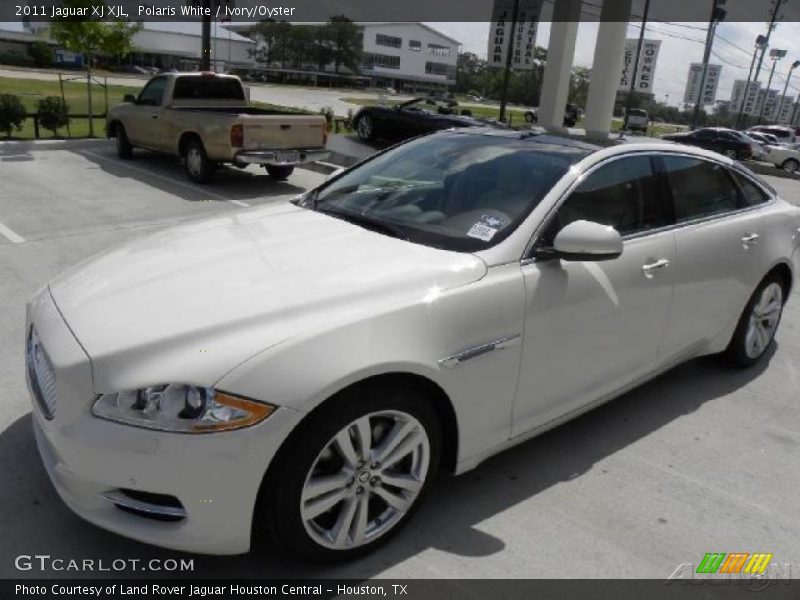 Polaris White / Ivory/Oyster 2011 Jaguar XJ XJL