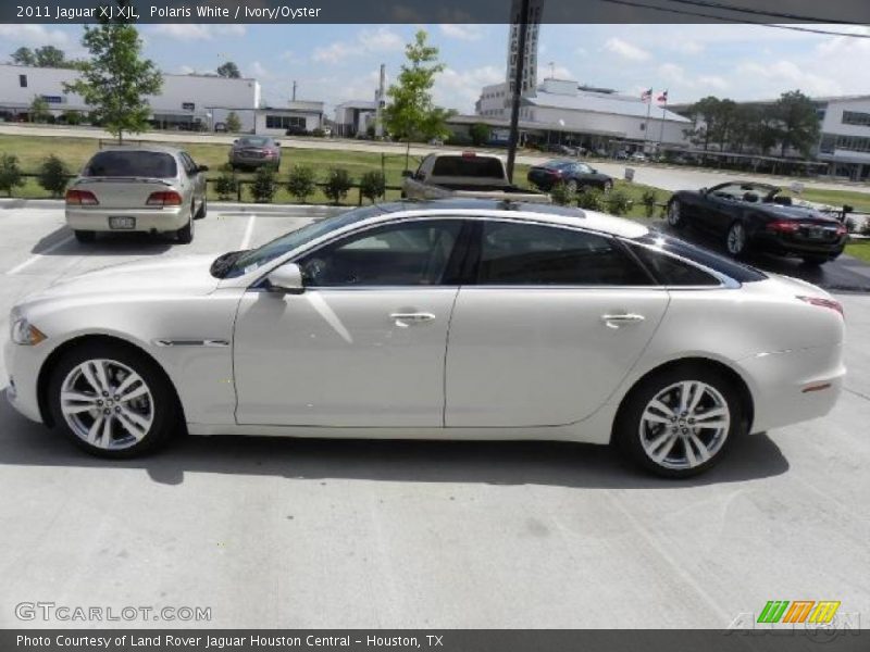Polaris White / Ivory/Oyster 2011 Jaguar XJ XJL