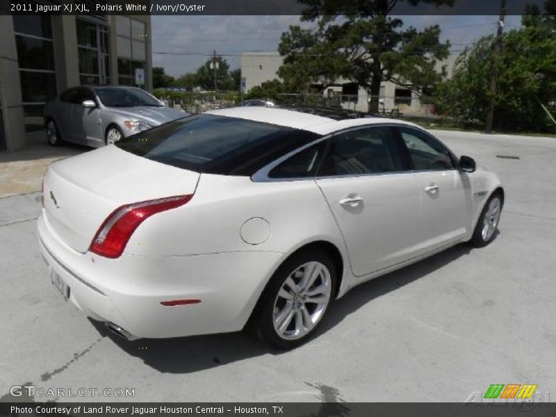 Polaris White / Ivory/Oyster 2011 Jaguar XJ XJL