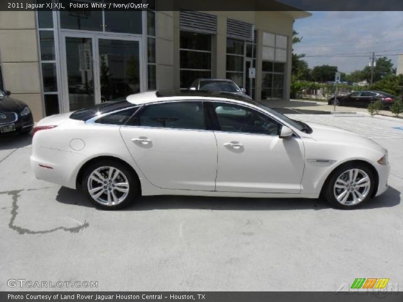 Polaris White / Ivory/Oyster 2011 Jaguar XJ XJL