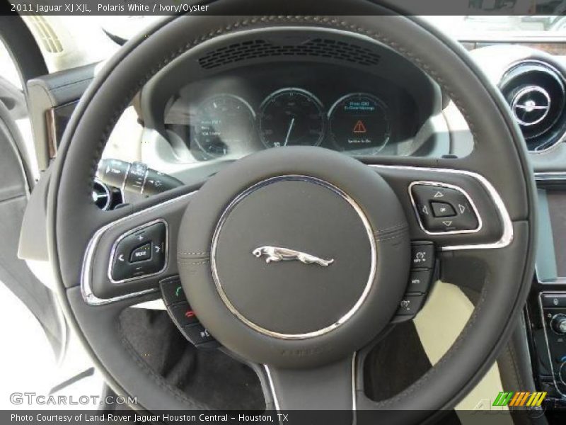 Polaris White / Ivory/Oyster 2011 Jaguar XJ XJL