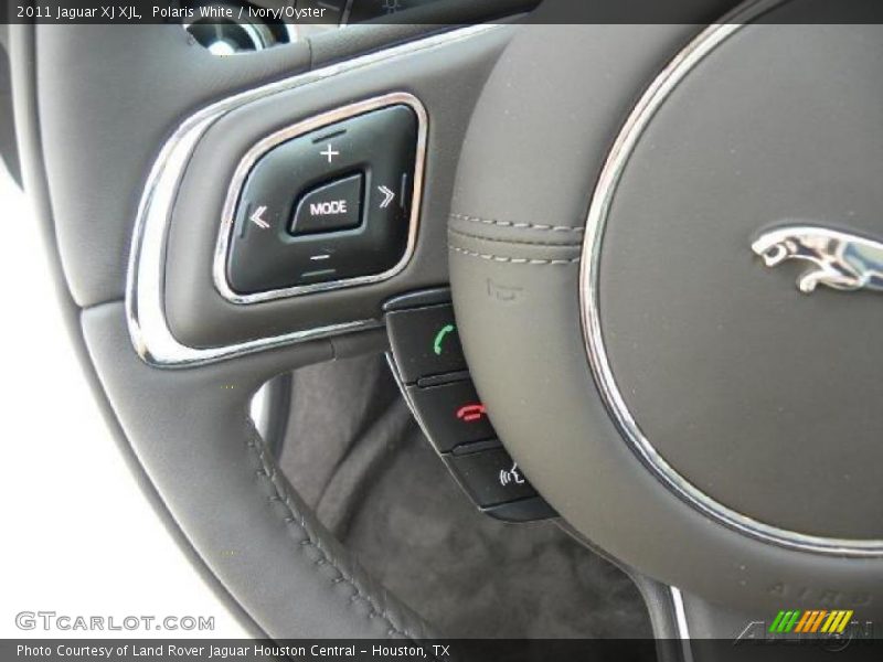Polaris White / Ivory/Oyster 2011 Jaguar XJ XJL