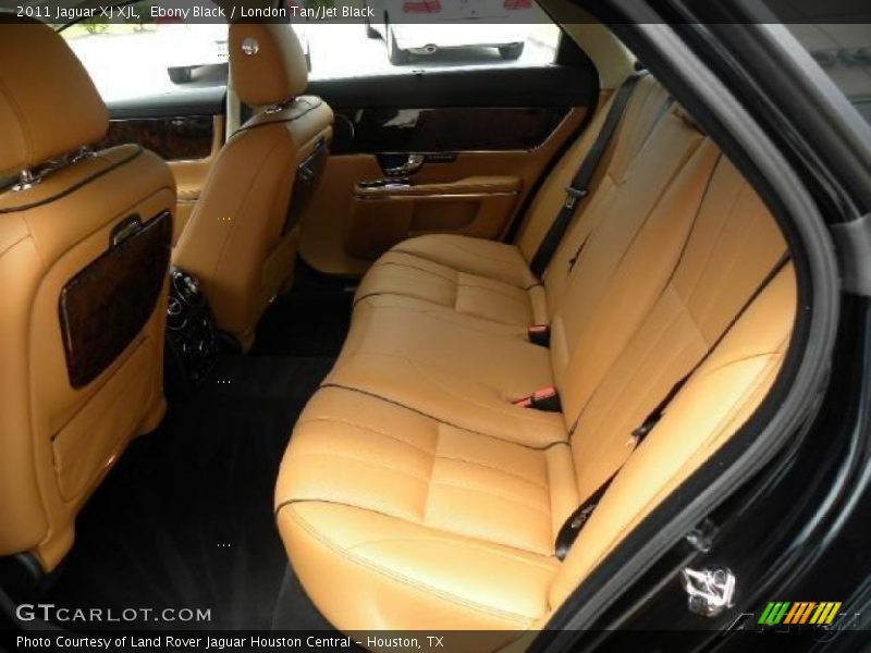 Ebony Black / London Tan/Jet Black 2011 Jaguar XJ XJL