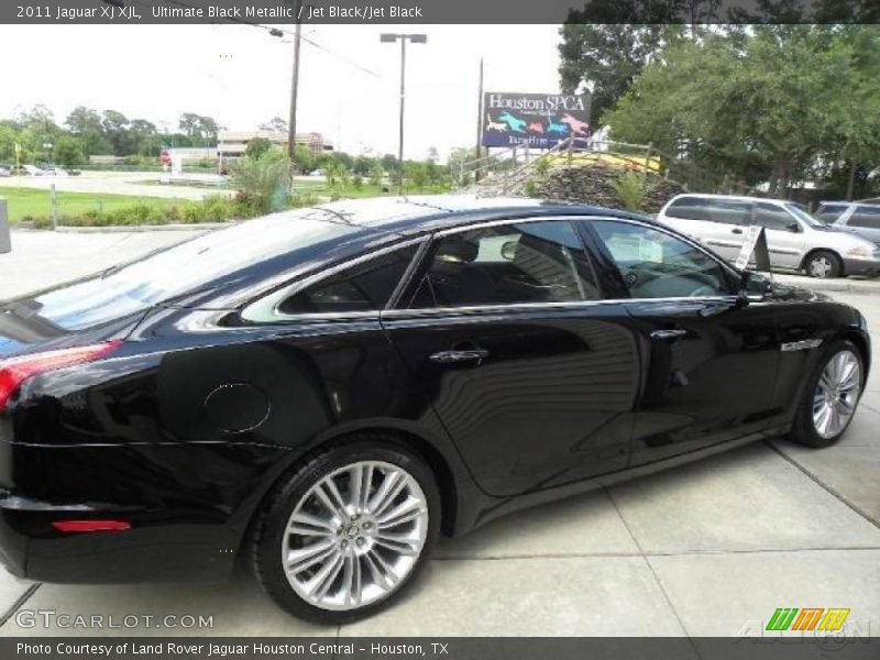 Ultimate Black Metallic / Jet Black/Jet Black 2011 Jaguar XJ XJL