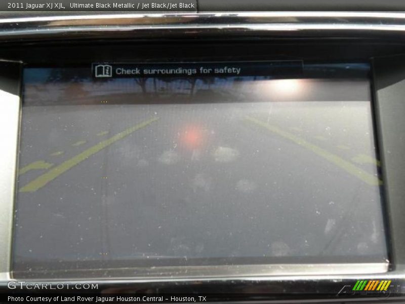 Ultimate Black Metallic / Jet Black/Jet Black 2011 Jaguar XJ XJL