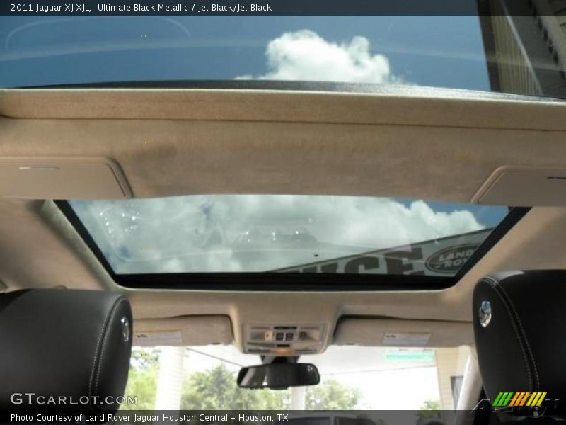 Ultimate Black Metallic / Jet Black/Jet Black 2011 Jaguar XJ XJL