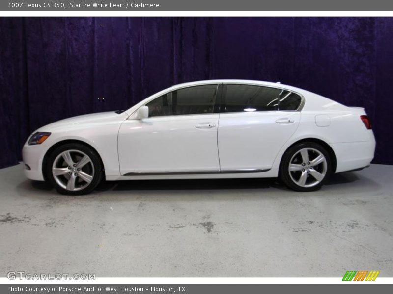 Starfire White Pearl / Cashmere 2007 Lexus GS 350
