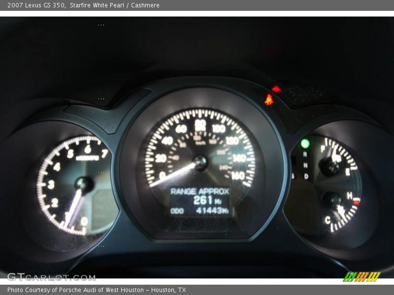 Starfire White Pearl / Cashmere 2007 Lexus GS 350