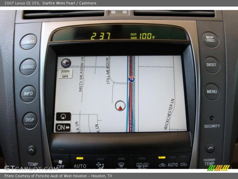 Starfire White Pearl / Cashmere 2007 Lexus GS 350
