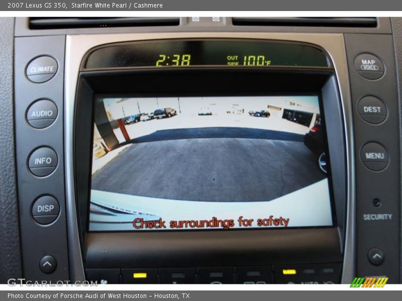 Starfire White Pearl / Cashmere 2007 Lexus GS 350
