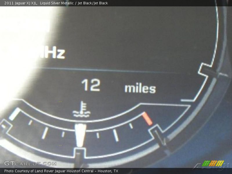 Liquid Silver Metallic / Jet Black/Jet Black 2011 Jaguar XJ XJL