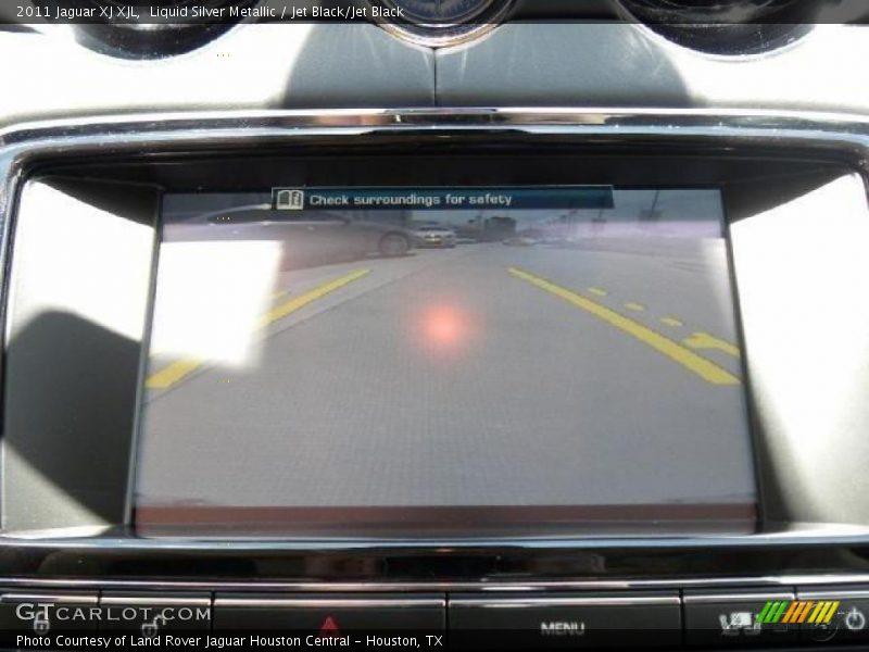 Liquid Silver Metallic / Jet Black/Jet Black 2011 Jaguar XJ XJL