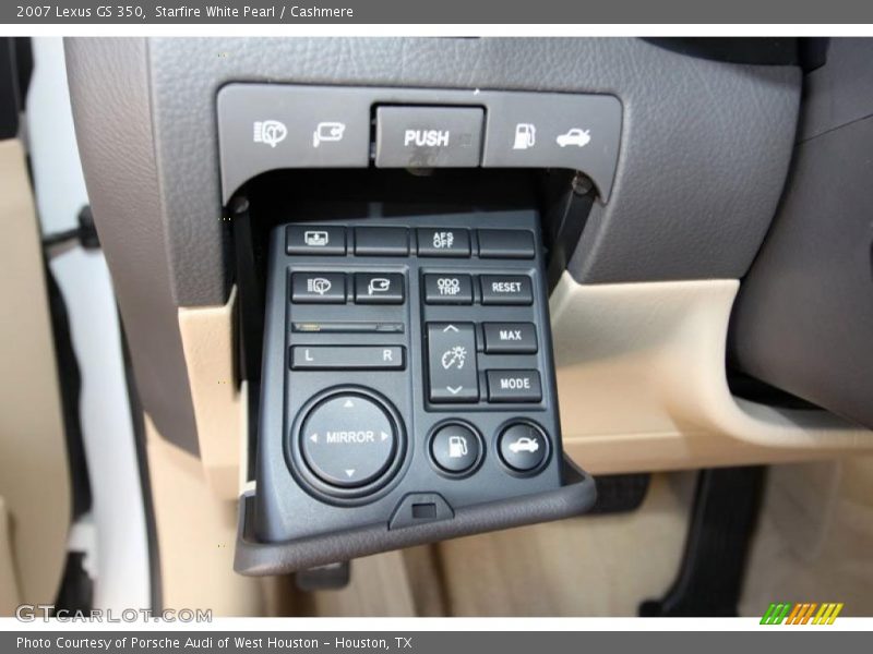 Starfire White Pearl / Cashmere 2007 Lexus GS 350