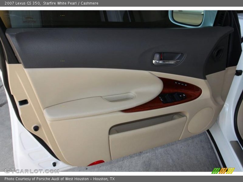 Starfire White Pearl / Cashmere 2007 Lexus GS 350