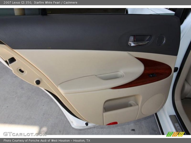 Starfire White Pearl / Cashmere 2007 Lexus GS 350