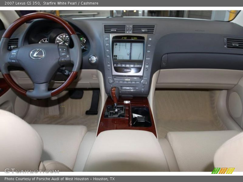 Starfire White Pearl / Cashmere 2007 Lexus GS 350