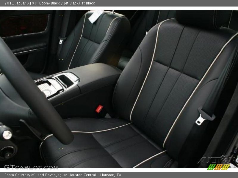 Ebony Black / Jet Black/Jet Black 2011 Jaguar XJ XJ