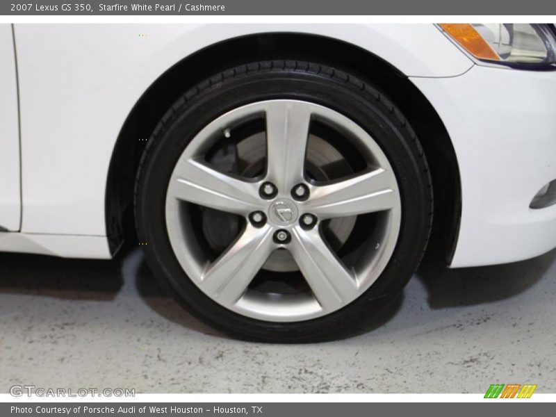 Starfire White Pearl / Cashmere 2007 Lexus GS 350