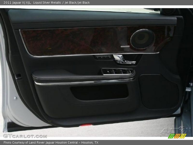 Liquid Silver Metallic / Jet Black/Jet Black 2011 Jaguar XJ XJL