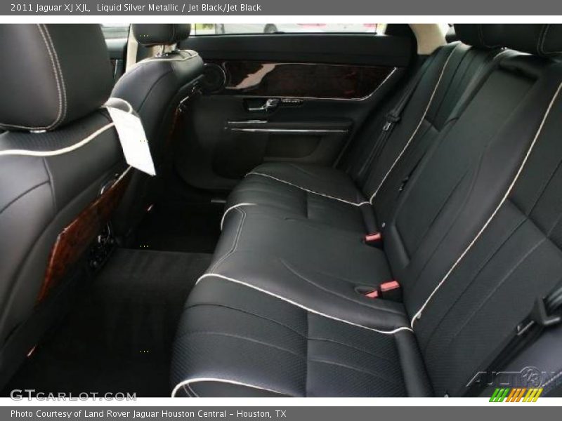 Liquid Silver Metallic / Jet Black/Jet Black 2011 Jaguar XJ XJL