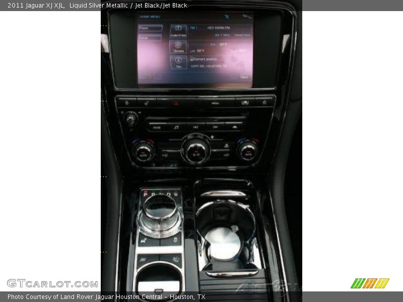 Liquid Silver Metallic / Jet Black/Jet Black 2011 Jaguar XJ XJL