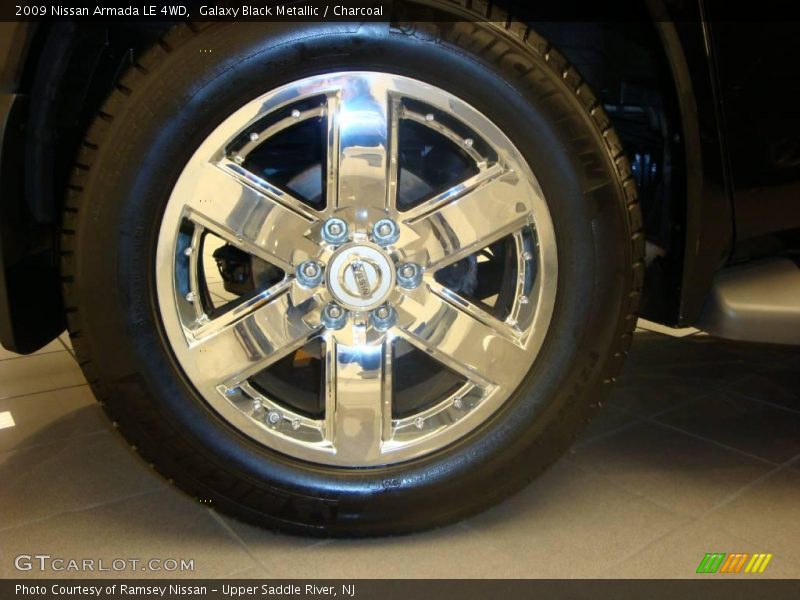 Galaxy Black Metallic / Charcoal 2009 Nissan Armada LE 4WD