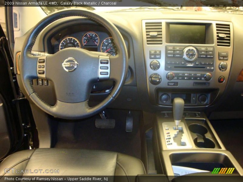 Galaxy Black Metallic / Charcoal 2009 Nissan Armada LE 4WD