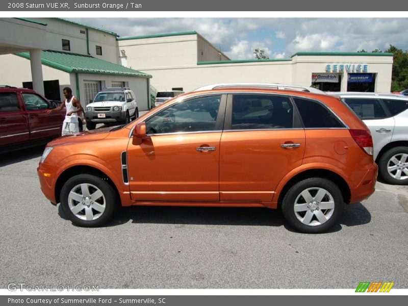 Sunburst Orange / Tan 2008 Saturn VUE XR