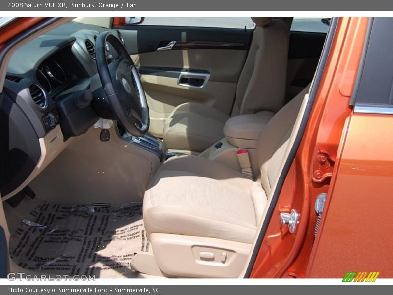 Sunburst Orange / Tan 2008 Saturn VUE XR