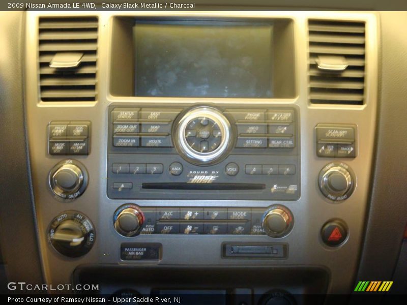 Galaxy Black Metallic / Charcoal 2009 Nissan Armada LE 4WD