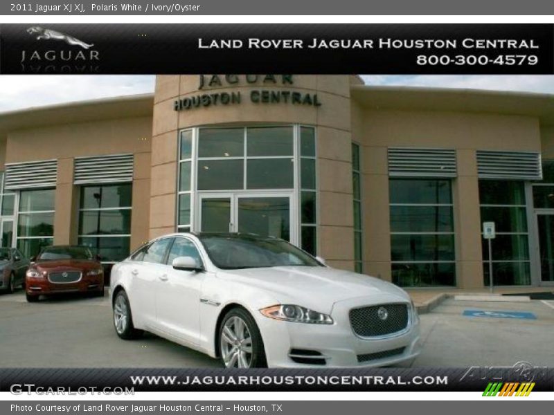 Polaris White / Ivory/Oyster 2011 Jaguar XJ XJ