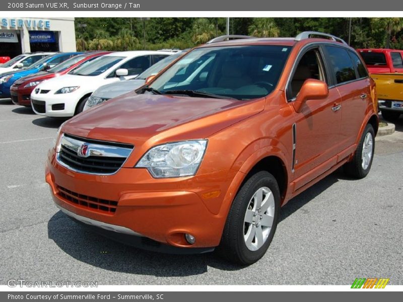 Sunburst Orange / Tan 2008 Saturn VUE XR