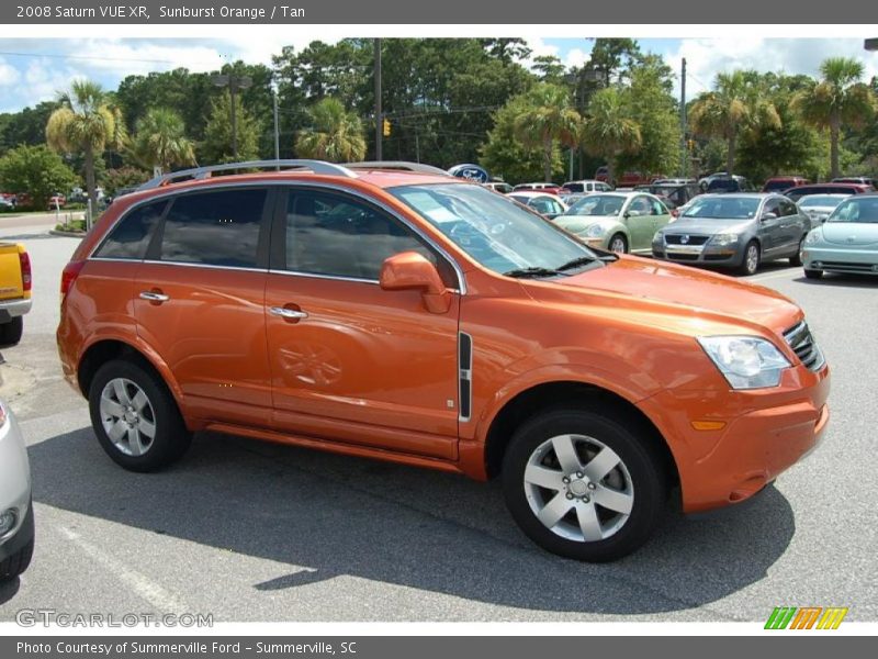 Sunburst Orange / Tan 2008 Saturn VUE XR