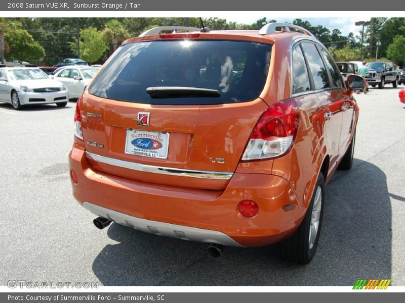 Sunburst Orange / Tan 2008 Saturn VUE XR