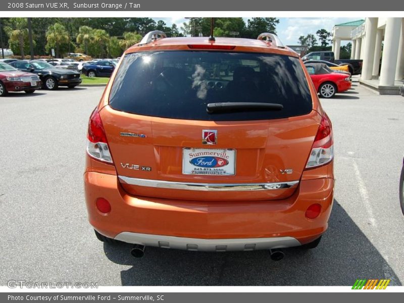 Sunburst Orange / Tan 2008 Saturn VUE XR